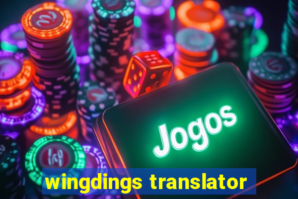 wingdings translator